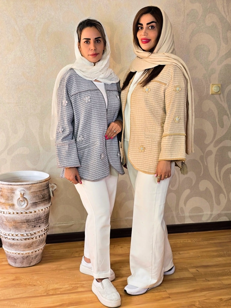 کت کوک دوزی گلدار کد 100